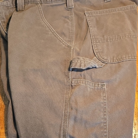 Carhartt Brown Ish Grey Utility Pants - Picture 6 of 9